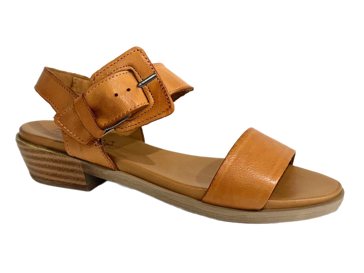 RILASSARE Leecey - White/Tan Leather