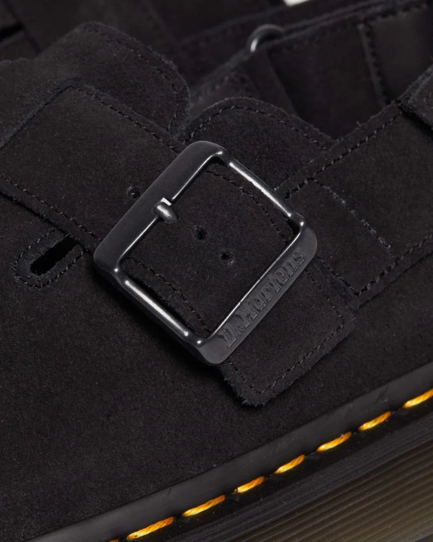 DR. MARTENS Jorge II Sling Back - Black Suede