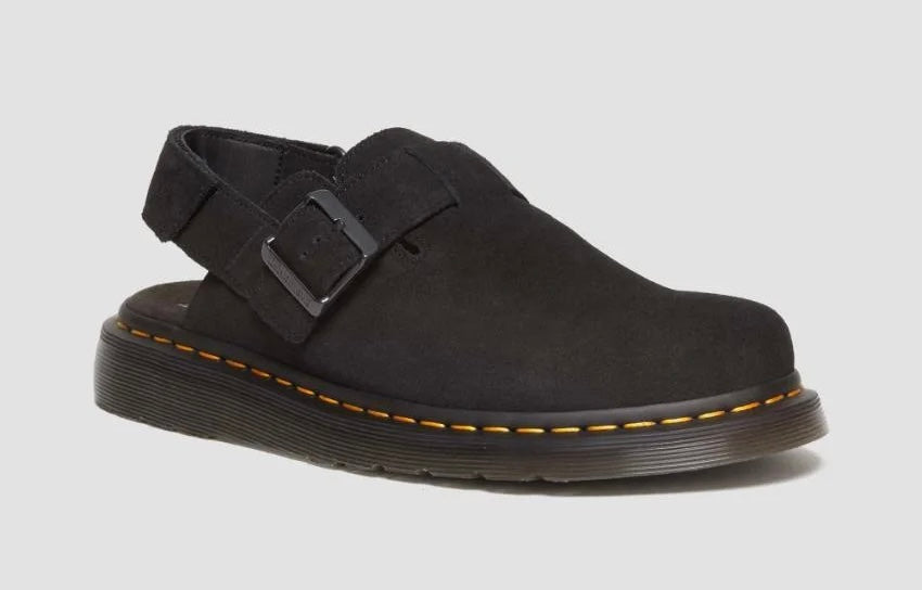 DR. MARTENS Jorge II Sling Back - Black Suede