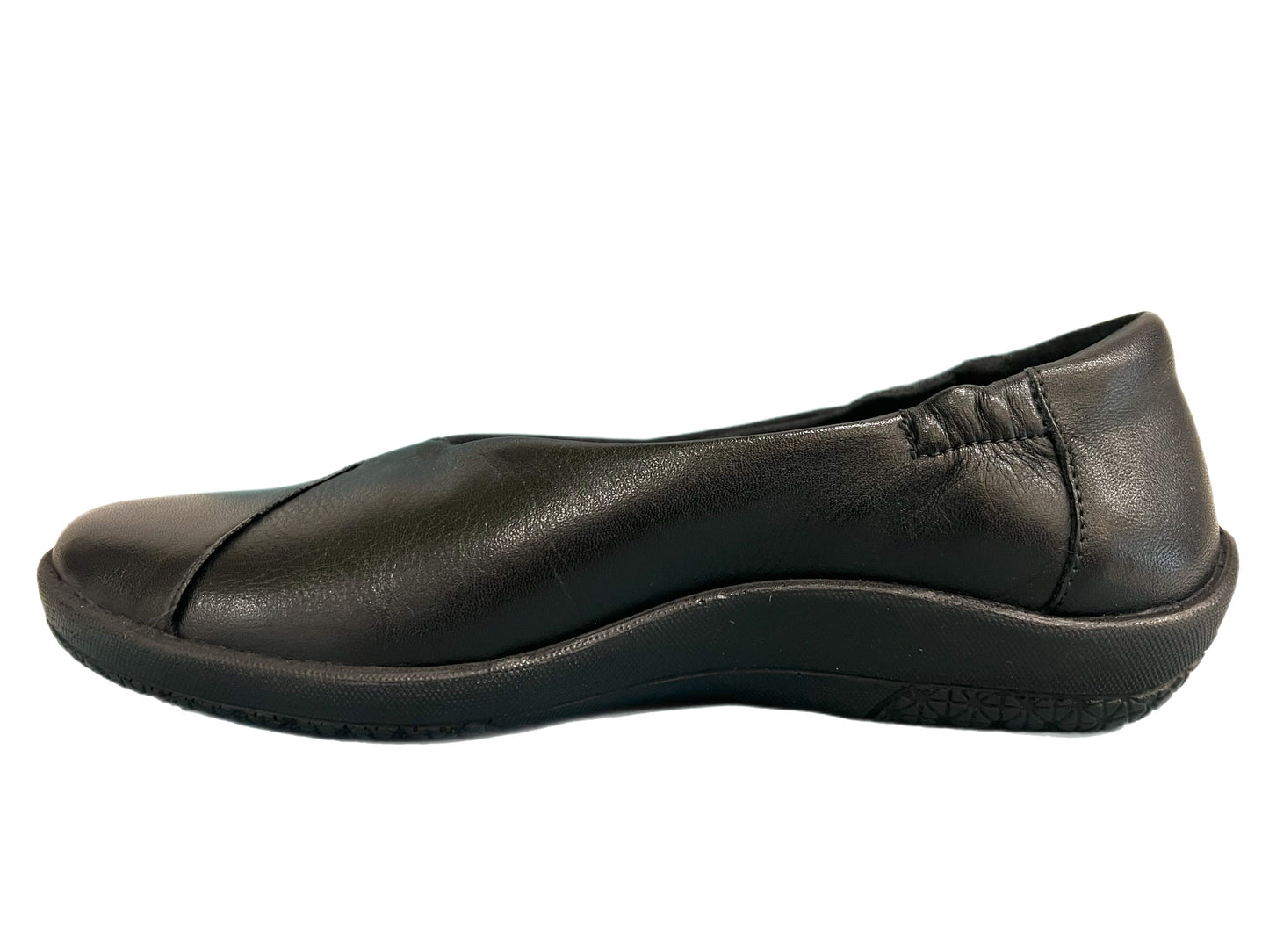 ZETA Pleat - Black Leather