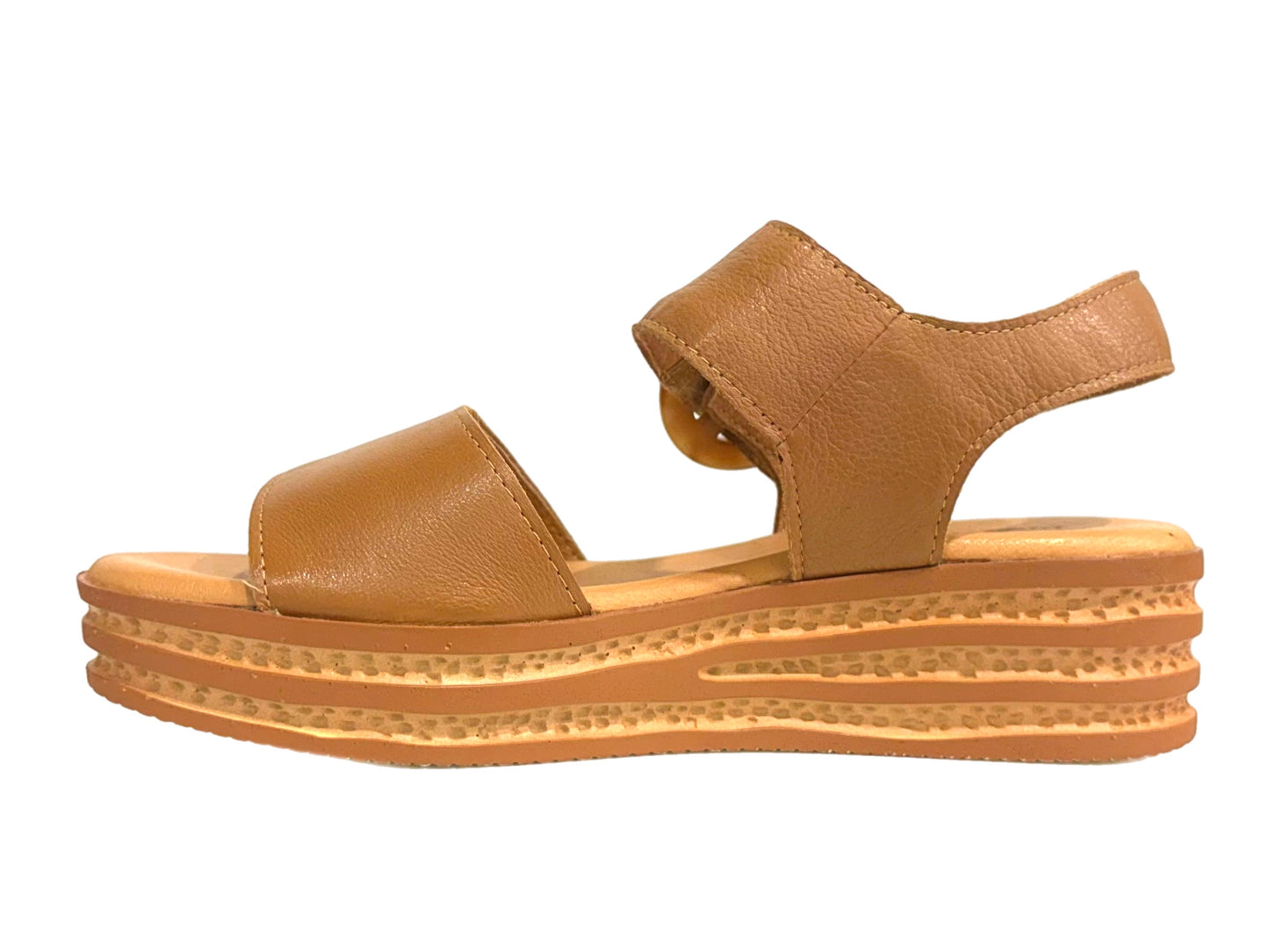 DJANGO & JULIETTE Cubbie - Dark Tan Leather