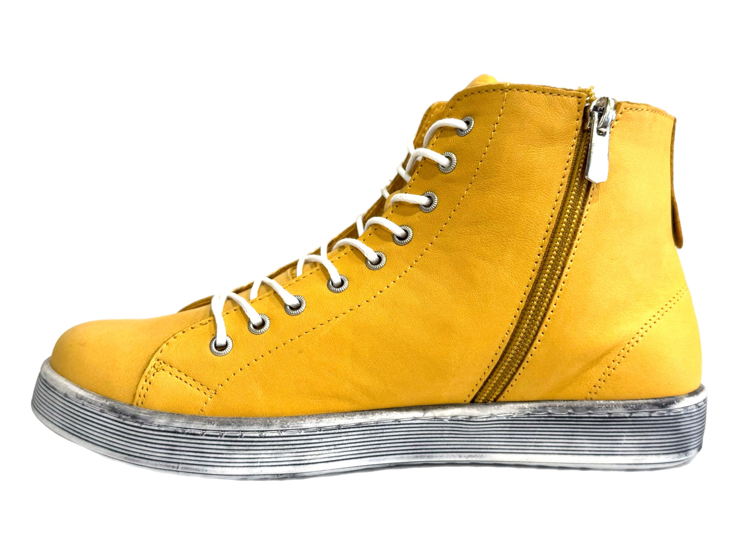RILASSARE Typo - Okker (Yellow) Leather