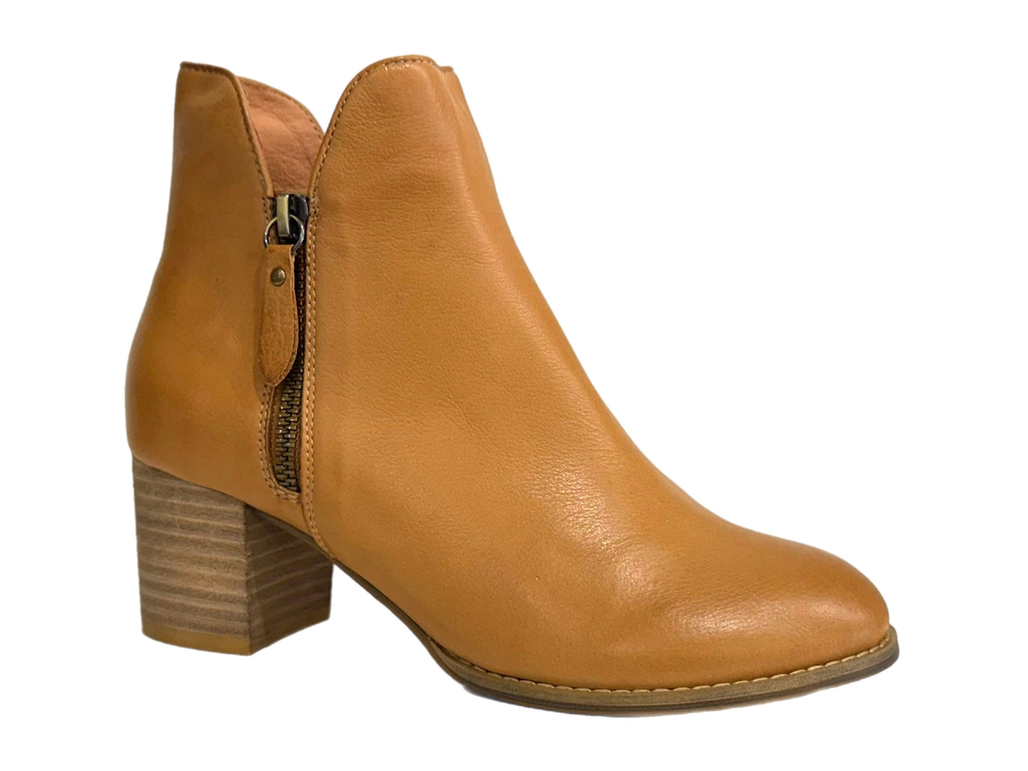 DJANGO & JULIETTE Shiannely - Dark Tan Leather