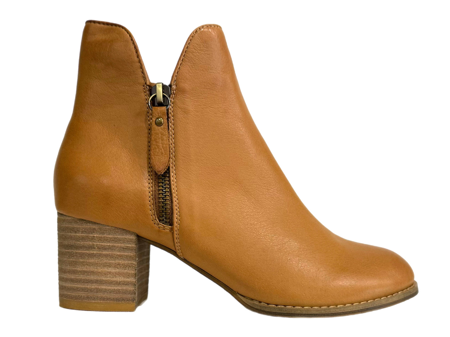 DJANGO & JULIETTE Shiannely - Dark Tan Leather