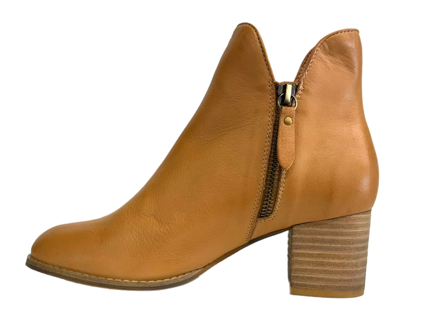 DJANGO & JULIETTE Shiannely - Dark Tan Leather