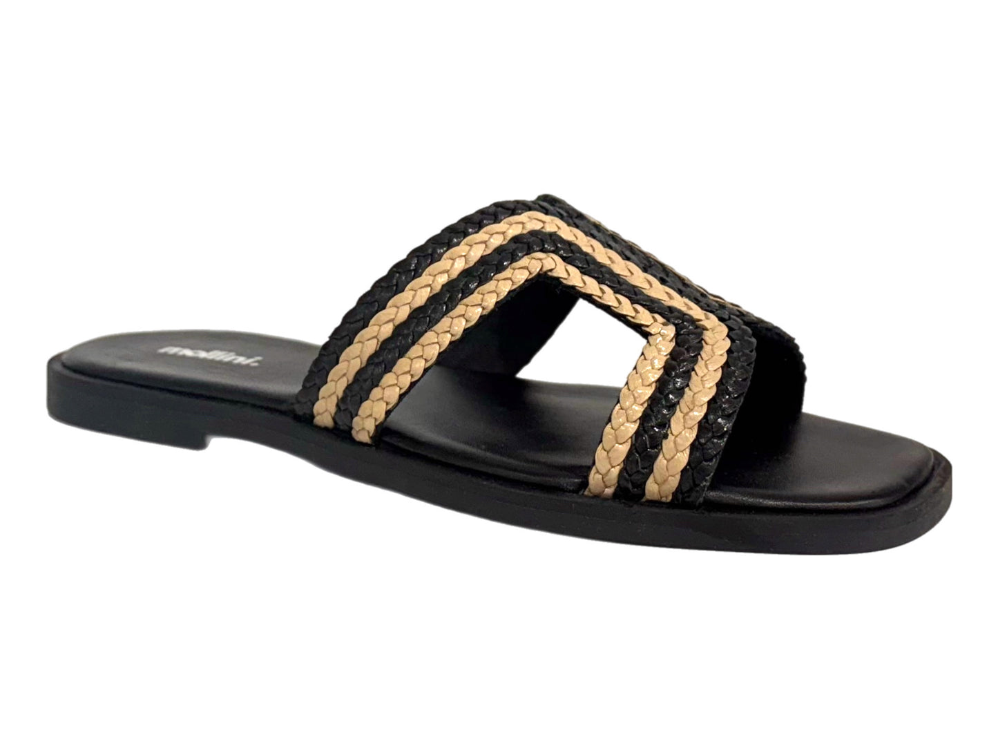 MOLLINI Jacinta - Black Cream Leather