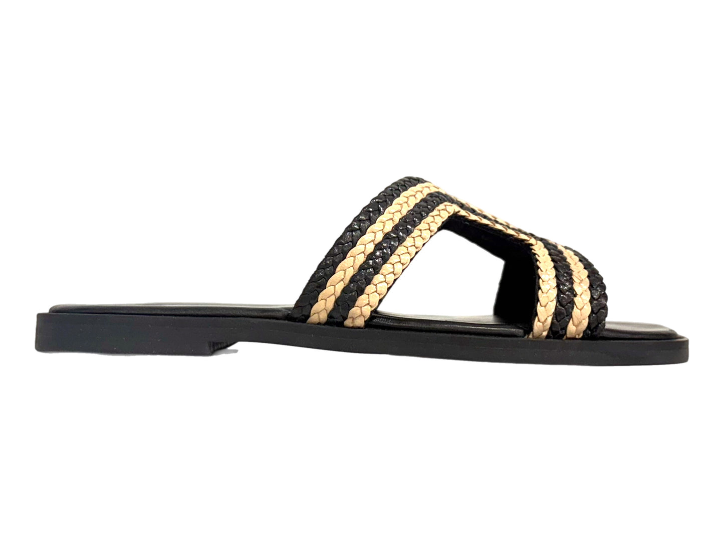 MOLLINI Jacinta - Black Cream Leather