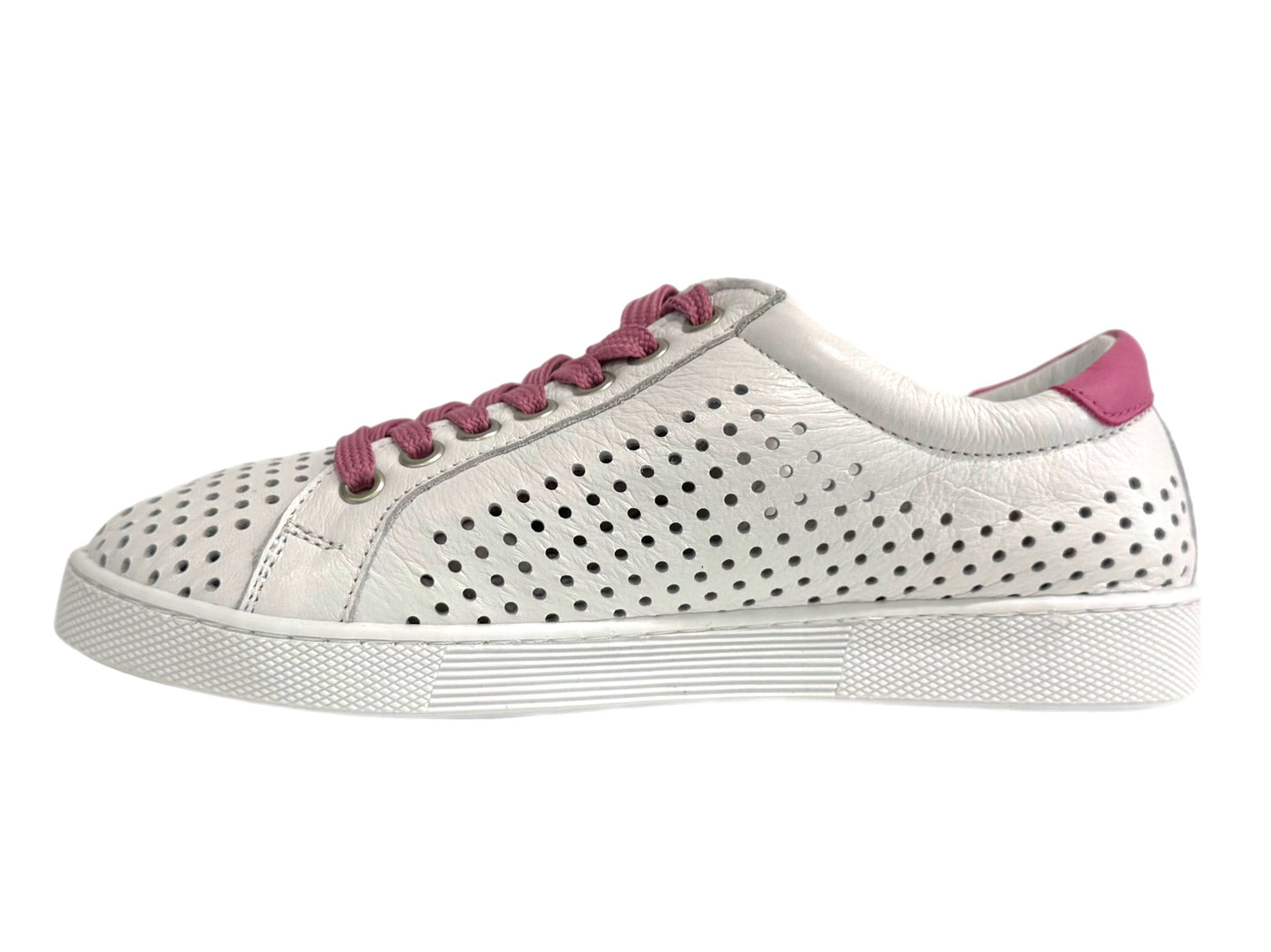 RILASSARE Temple - White/Pink Leather