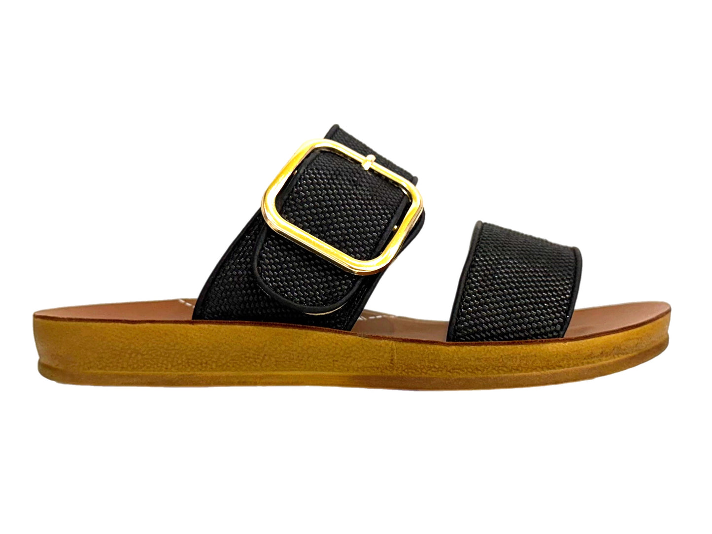LOS CABOS Doti - Black Raffia