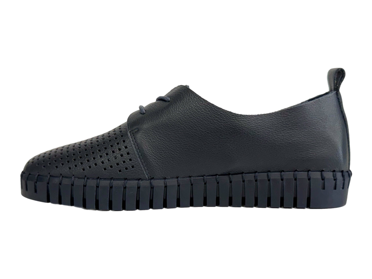 DJANGO & JULIETTE Huston - Navy Leather/Navy Sole