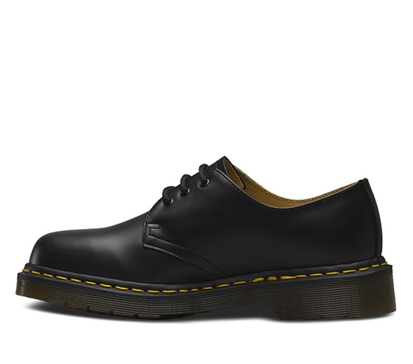 DR. MARTENS 1461 3 Eye Shoe - Black Smooth