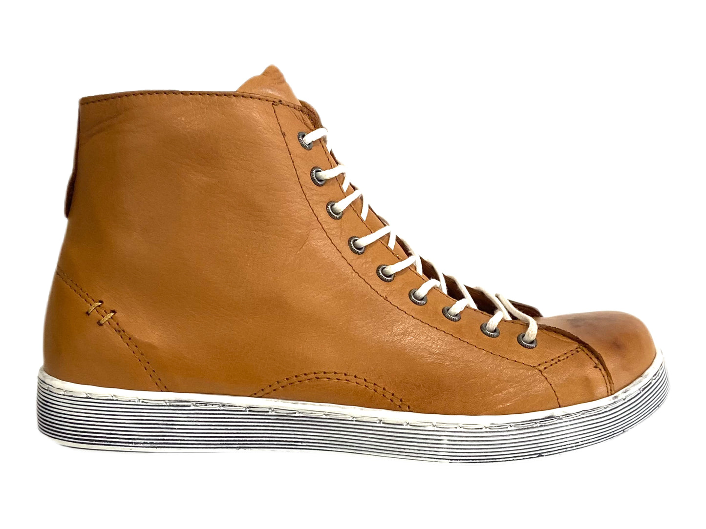 RILASSARE Typo - Cognac (Tan) Leather