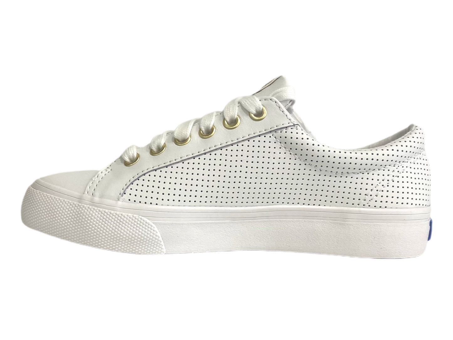 KEDS Jump Kick - White/Gold Leather