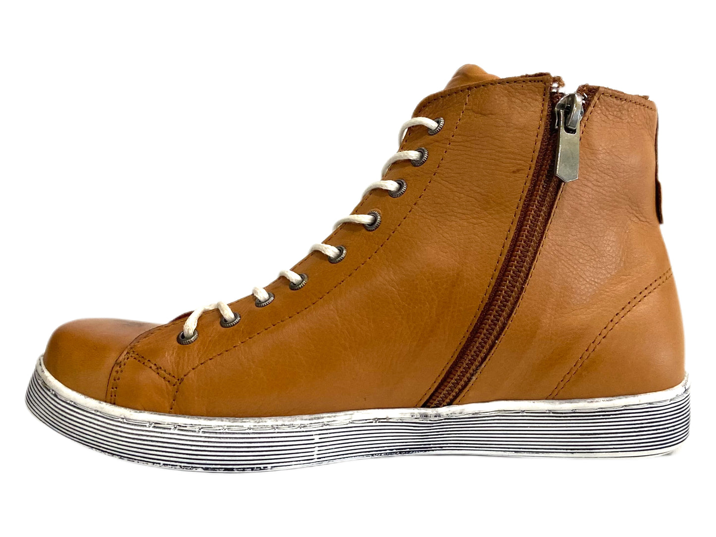 RILASSARE Typo - Cognac (Tan) Leather