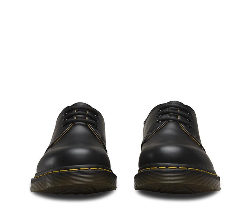 DR. MARTENS 1461 3 Eye Shoe - Black Smooth