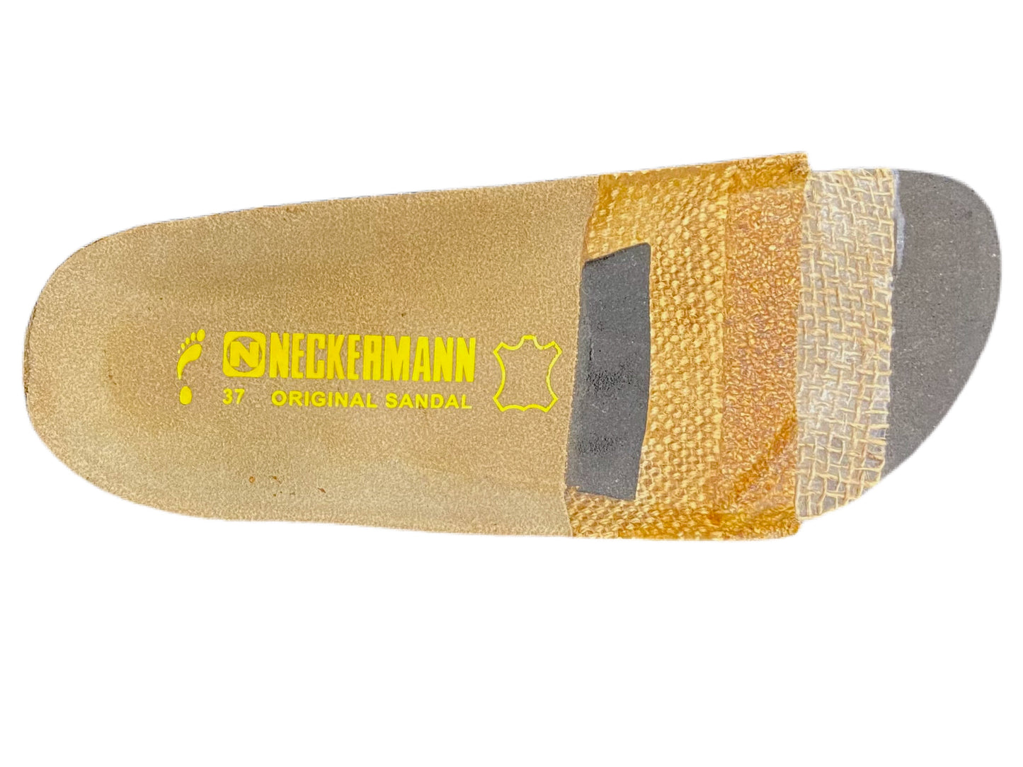 NECKERMANN Roman Sandal N2629 - White/Gold Buckle