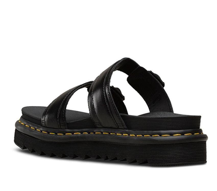 DR. MARTENS Myles Slide Sandal - Black Brando