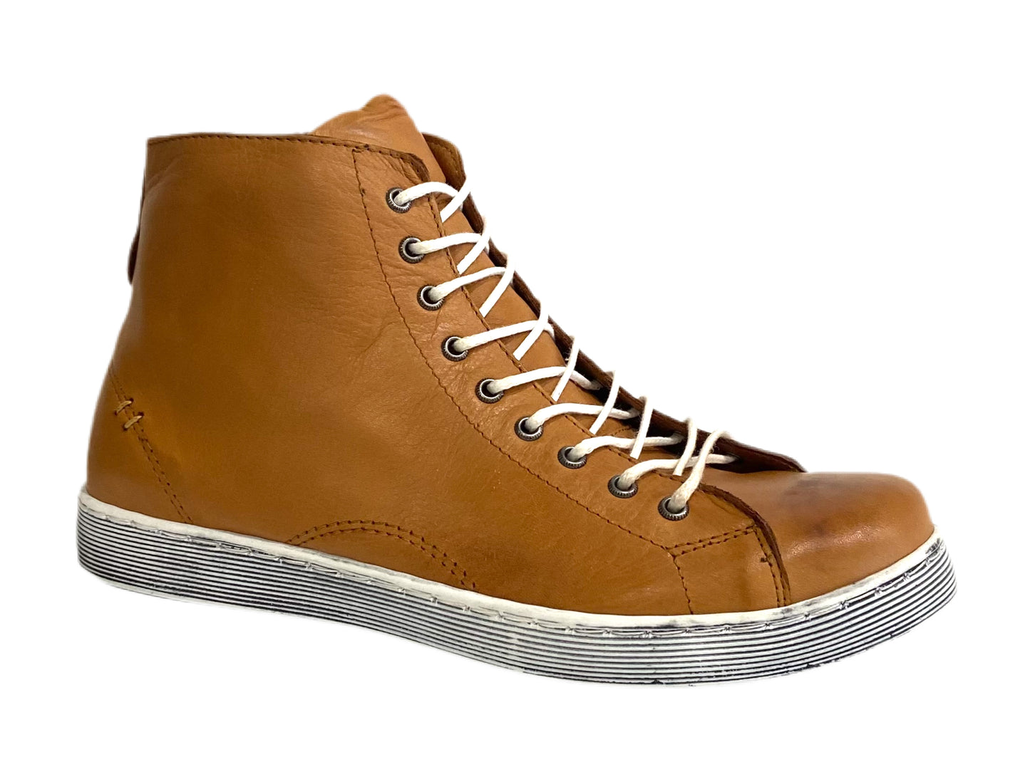 RILASSARE Typo - Cognac (Tan) Leather