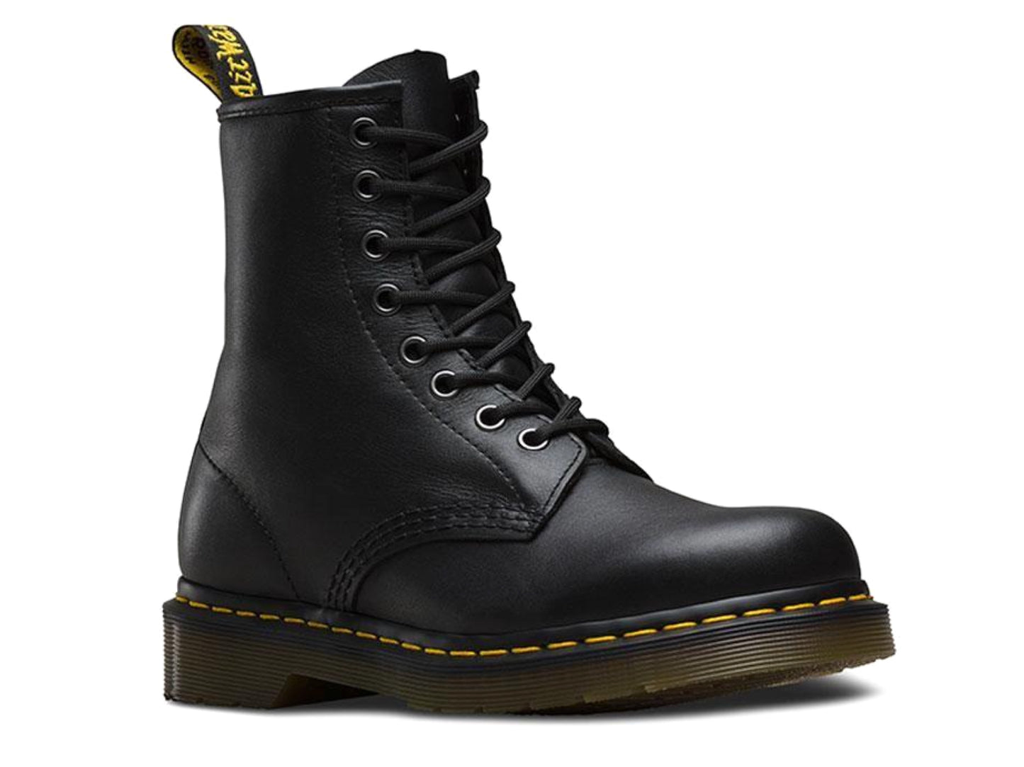 DR. MARTENS 1460 8 Eye Boot - Black Nappa