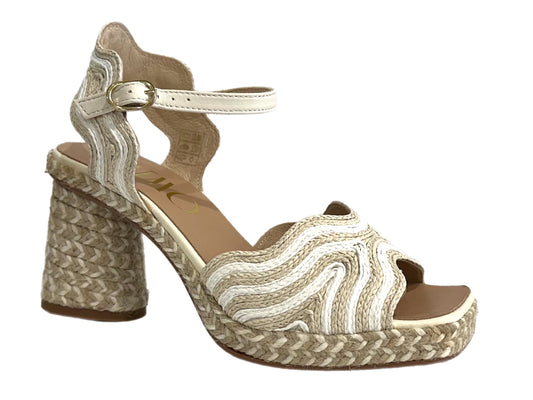 GAIMO Danae - White/Natural Weave