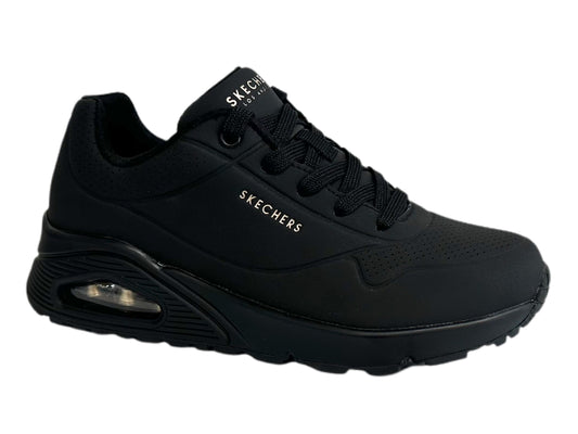 SKECHERS Uno Stand on Air - Black/Black