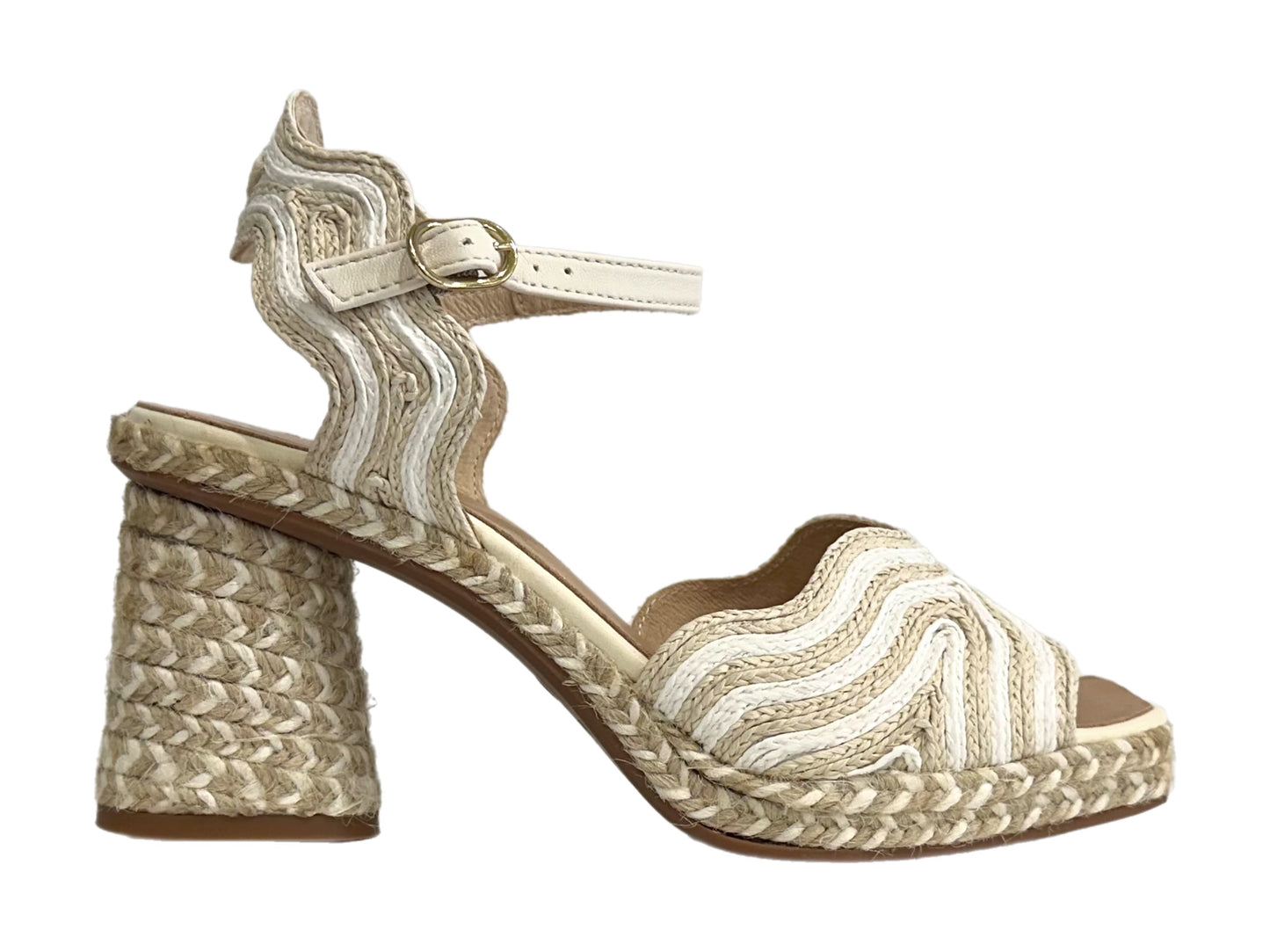GAIMO Danae - White/Natural Weave