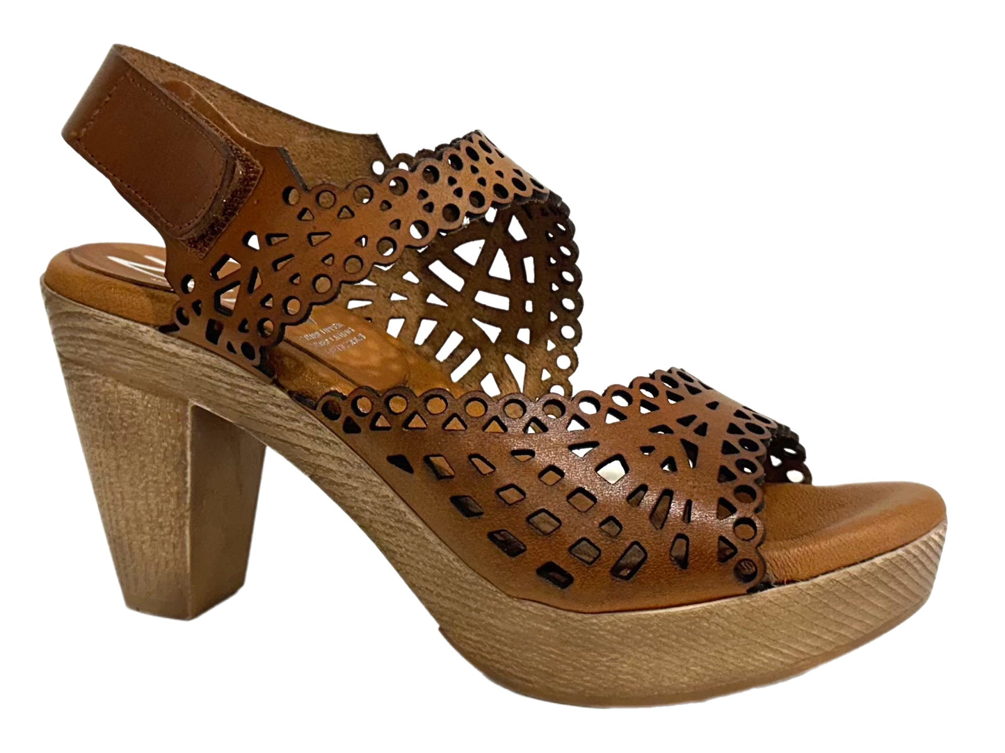 ZETA Frills - Avellana (Tan) Leather