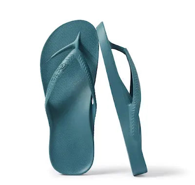 ARCHIES Arch Support Thongs - Teal