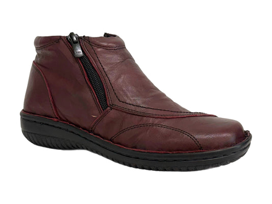 CABELLO 5250-27 - Dark Burgundy Crinkle Leather