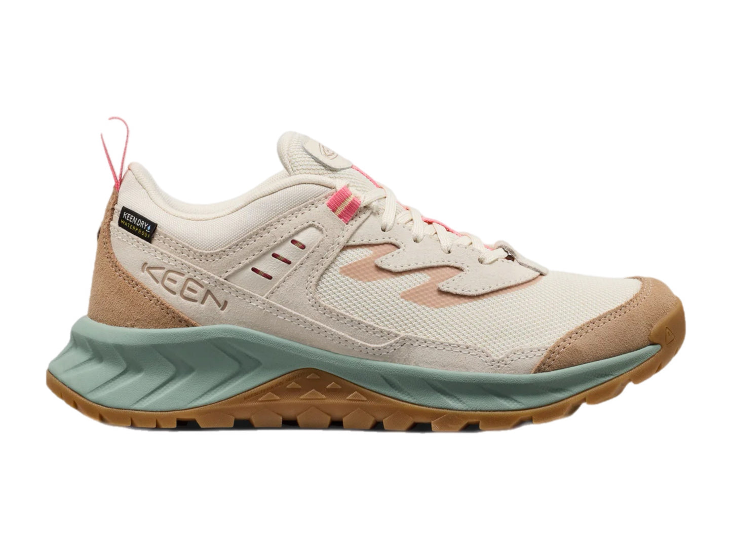 KEEN Women's Hightrail Waterproof Hiking Shoe - Birch Lily Pad