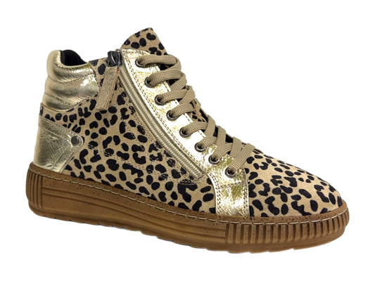 RILASSARE Daylin - Gold Leopard Leather