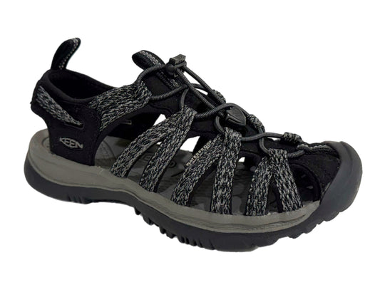 KEEN Women’s Whisper - Black/Steel Grey
