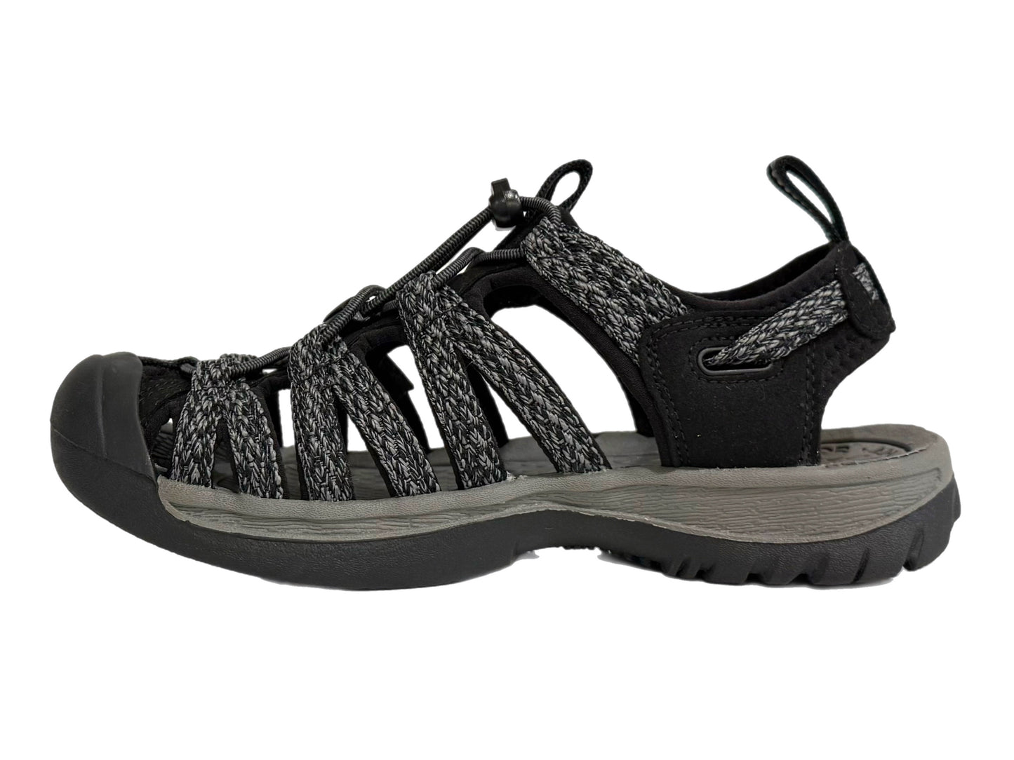 KEEN Women’s Whisper - Black/Steel Grey