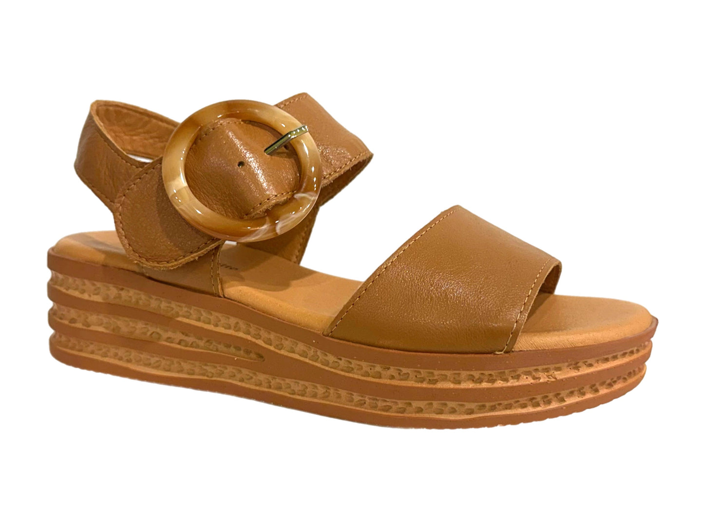 DJANGO & JULIETTE Cubbie - Dark Tan Leather