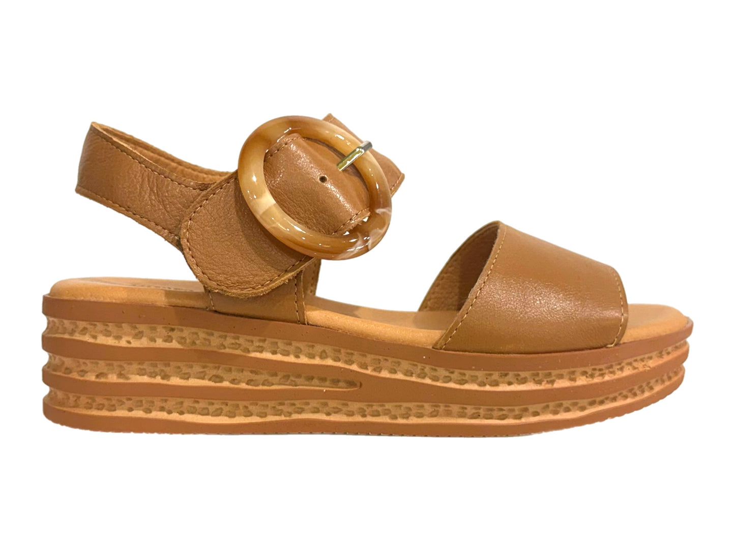 DJANGO & JULIETTE Cubbie - Dark Tan Leather