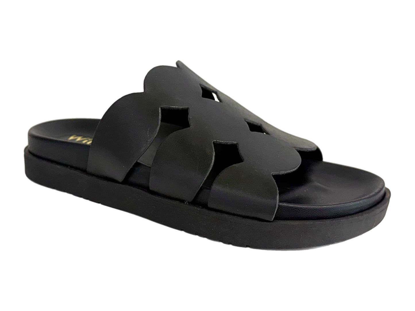 WIKERS Terrigal - Black Leather
