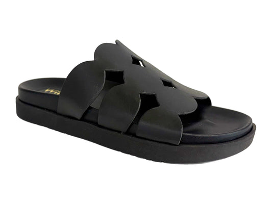 WIKERS Terrigal - Black Leather