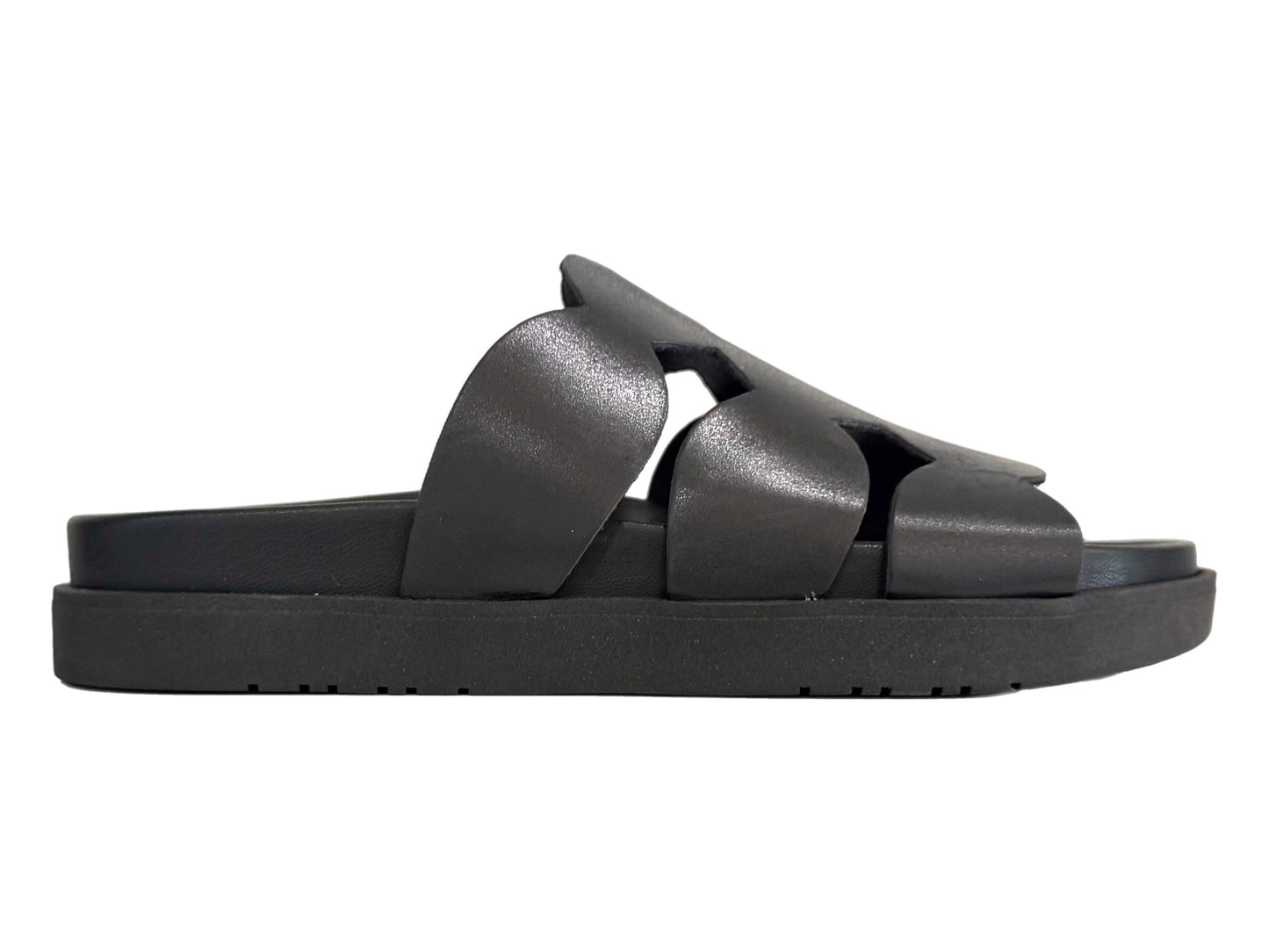 WIKERS Terrigal - Black Leather
