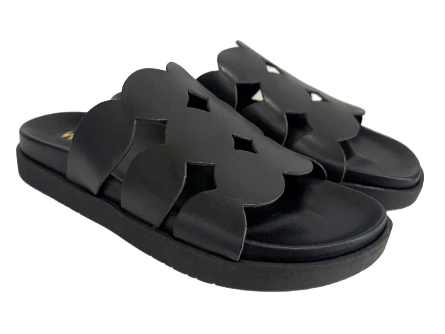 WIKERS Terrigal - Black Leather