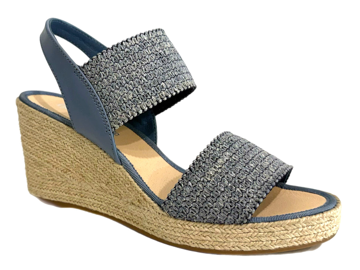 DJANGO & JULIETTE Pivey - Denim Elastic/Leather