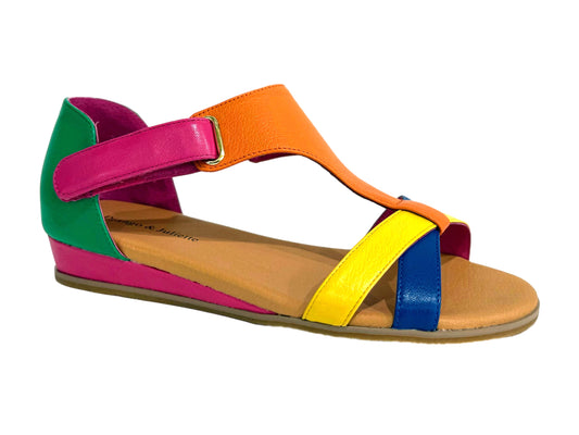 DJANGO & JULIETTE Hayzel - Bright Multi Leather