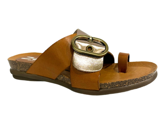ZETA Rivka - Tan/Bronze Leather
