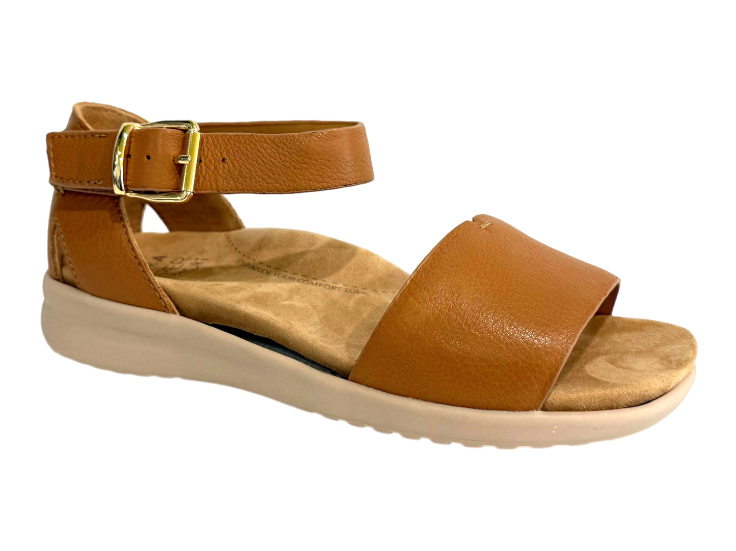 ZIERA Beverly XW - Dark Tan Leather