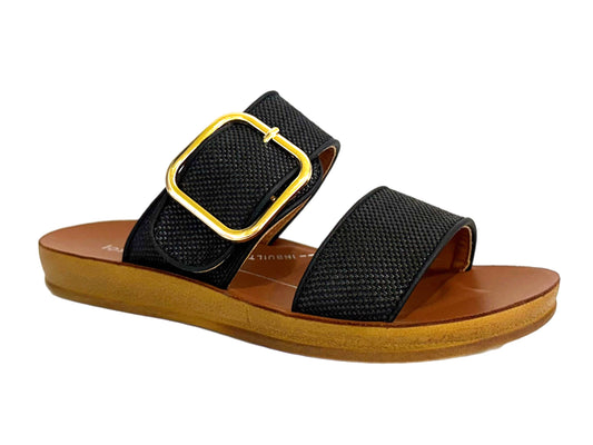 LOS CABOS Doti - Black Raffia