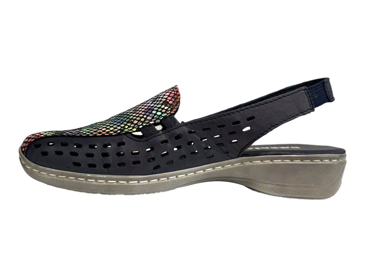 CASSINI Mot - Navy/Multi Leather