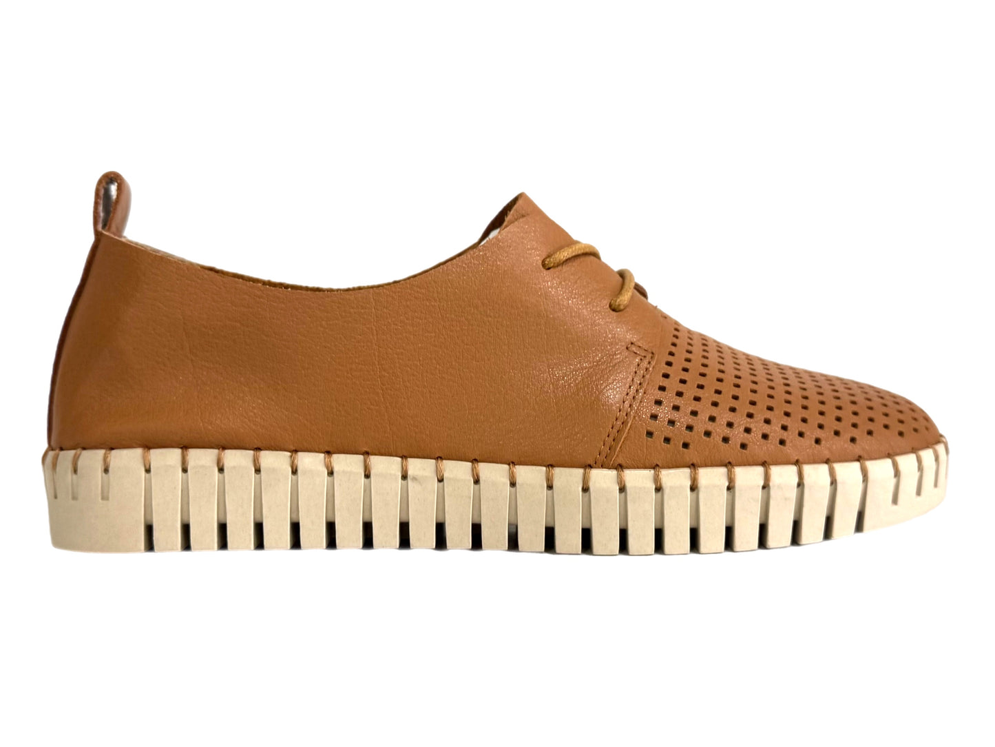 DJANGO & JULIETTE Huston - Dark Tan Leather/Almond Sole