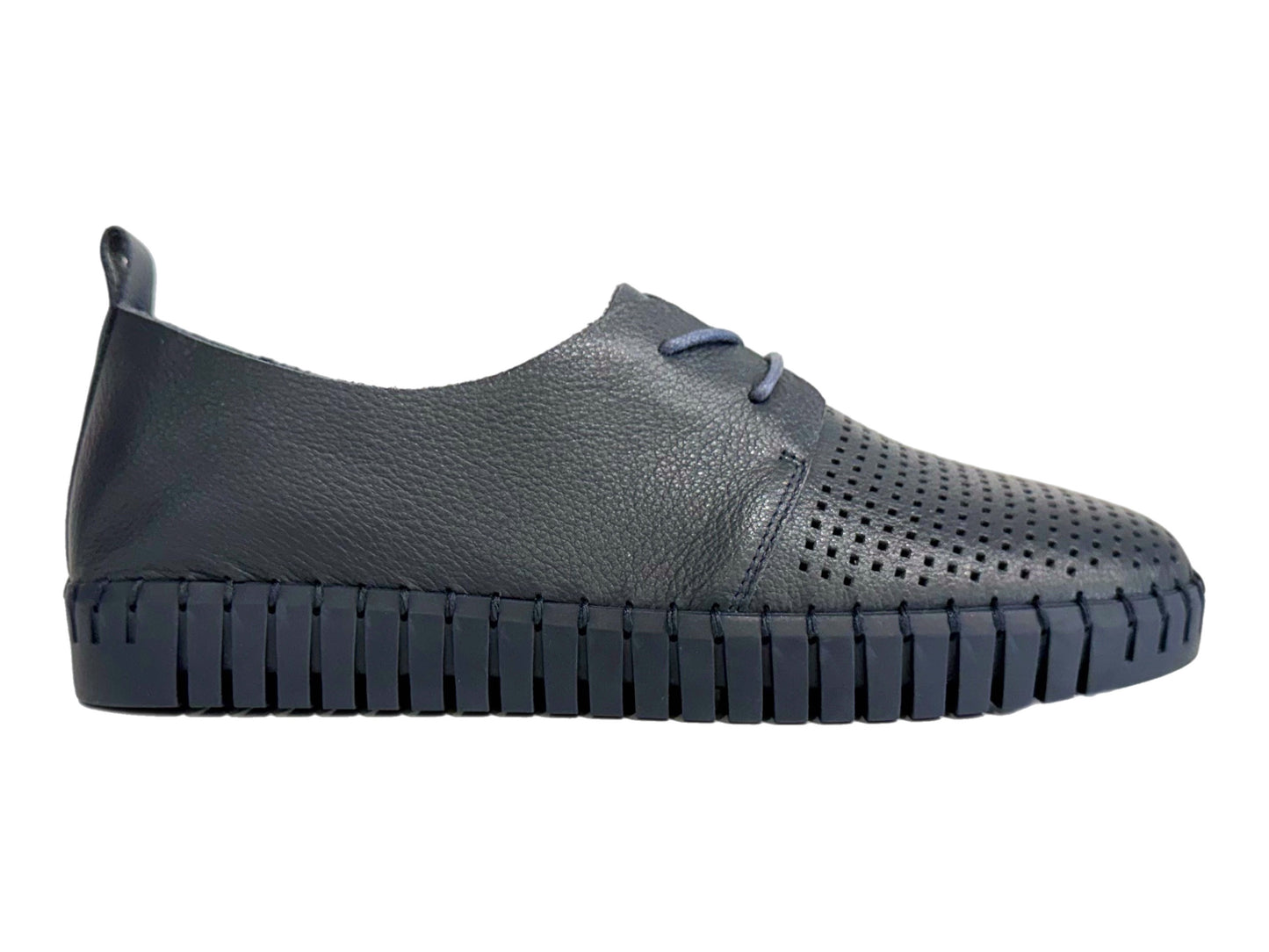 DJANGO & JULIETTE Huston - Navy Leather/Navy Sole