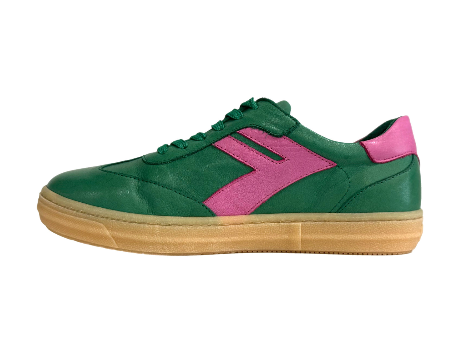 RILASSARE Freya Noosa - Green/Fuchsia Leather