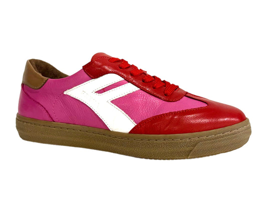 RILASSARE Freya Valentine - Chilli/Pink/White Leather