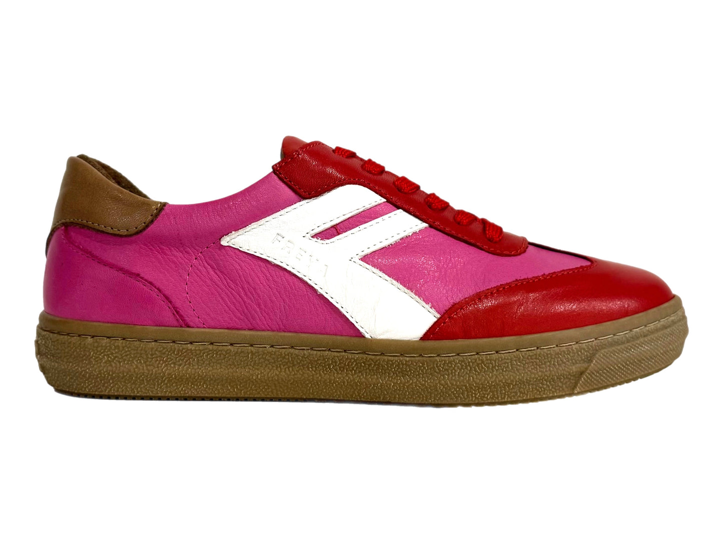 RILASSARE Freya Valentine - Chilli/Pink/White Leather